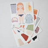 Aimants | Silhouettes à habiller fille
