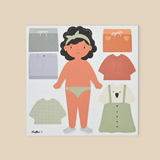 Aimants | Silhouettes à habiller fille