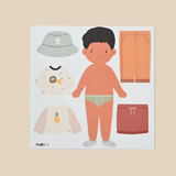 Aimants | Silhouettes à habiller garçon