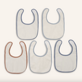 Lot de 5 bavoirs | Miffy cloudy blue
