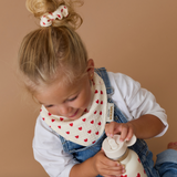 Mini chouchous | Coeurs rouges