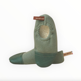 Chaussons d'intérieur | Petits tricots Vert amande
