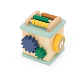 Petit cube d'activités en bois