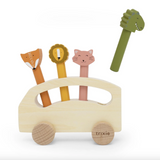 Bus en bois | Pop-up