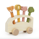 Bus en bois | Pop-up