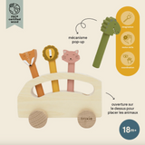 Bus en bois | Pop-up
