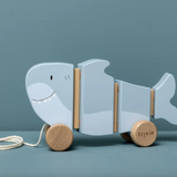 Jouet à tirer ondulant | Requin