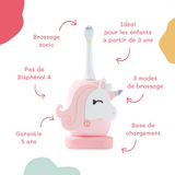 Brosse à dents électrique｜Licorne