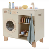 Machine à laver en bois