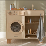Machine à laver en bois