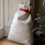 Hotte de Noël | Velours rouge
