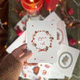 Carte | Couronne Joyeux Noël