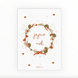 Carte | Couronne Joyeux Noël