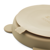 Lot de 2 assiettes | Beige
