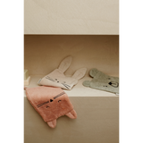 Lot de 3 gants de toilette | Animaux