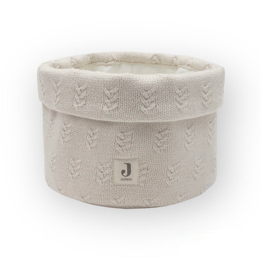 Panier de rangement | Grain knit Oatmeal