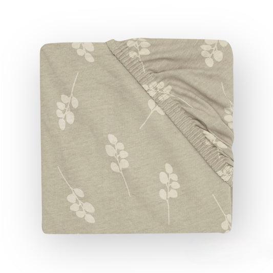 Drap housse 40/50 x 80/90cm | Twig Olive Green