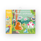 200 autocollants | Bébés animaux