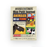 Mon journal en tissu | Animaux de la ferme