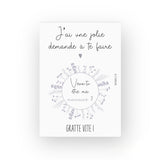 Carte à gratter | Marraine