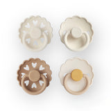Lot de 4 tétines | Snowflake Dream