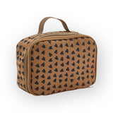 Sac goûter | Coeurs camel