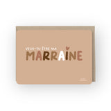 Carte | Veux-tu être ma marraine