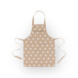 Tablier enfant | Coeurs nougat