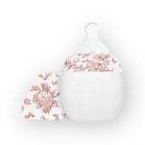 Biberon anti-colique | Toile de Jouy Rose