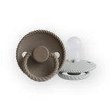 Lot de 2 tétines | Gris et marron