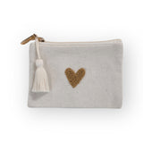 Porte-monnaie | Love beige