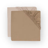 Draps housses | Wild Rose / Biscuit