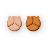 Lot de 2 assiettes | Rose