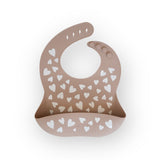 Bavoir en silicone | Fall in love Taupe
