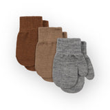 Lot de 3 moufles