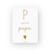 Carte | P comme papa