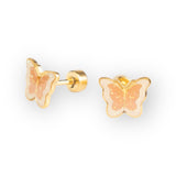 Boucles d'oreilles | Glitter butterfly