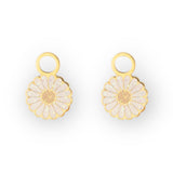 Lot de 2 charms | Golden Daisy