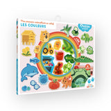 Autocollants en relief | Les couleurs
