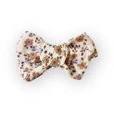 Barrette noeud papillon | Campagne ocre