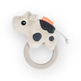 Hochet avec anneau de dentition | Dotti - Sable