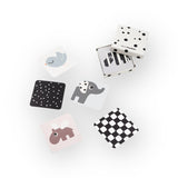 Cartes aux motifs contrastés lot de 10 | Deer friends