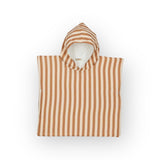 Poncho de bain | Gaze rayures larges