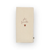 Protège livret de famille | Gaze petits carreaux