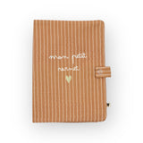 Protège carnet de santé | Rayures fines