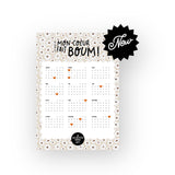 Affiche "Mon coeur fait boum"| Fleurs