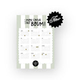 Affiche "Mon coeur fait boum"| Rayures