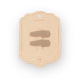 Lot de 2 barrettes | Gaze de coton Olive