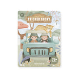 Stickers réutilisables | Jim & Rosa au safari