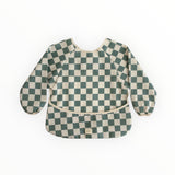 Bavoir à manches | Damier